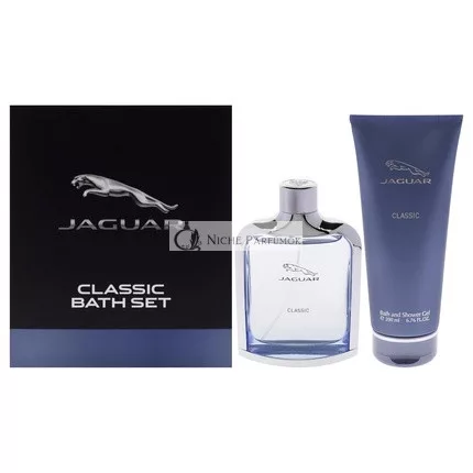 Jaguar Blue for Men EDT Spray, 100ml Bath and Shower Gel