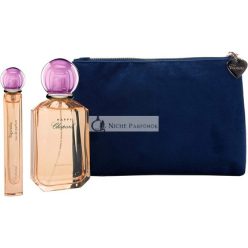   Chopard Happy Chopard Bigardia 3 darabos ajándékcsomag: Eau De Parfum 100ml - Eau De Parfum 10ml - Táska