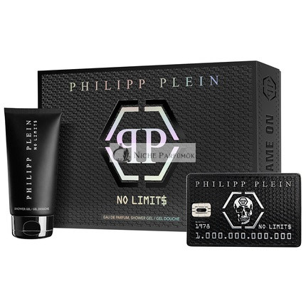 Philipp Plein Parfüm Készlet No Limit Game On Férfi Készlet, 50ml Eau De Parfum, 50ml Tusfürdő