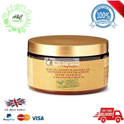 Shea Moisture Manuka Honig & Mafura Öl Intensive Feuchtigkeitsmaske, 340g