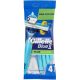 Gillette Blue II Plus Slalom Eldobható Borotva - 4 Darabos Csomag
