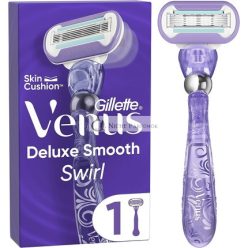   Gillette Venus Deluxe Smooth Swirl Női Borotva 1 Penge 5 Tartós Penge