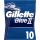 Gillette BlueII Einwegrasierer für Männer - 10er Pack