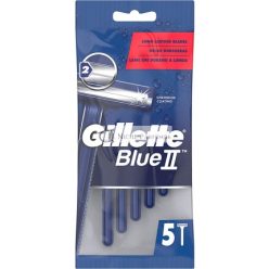   Gillette BlueII Férfi Eldobható Borotvák 2-Pengével - 5 Darab