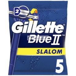 Gillette Blue II Herren Einwegrasierer - Slalom 5 Stück