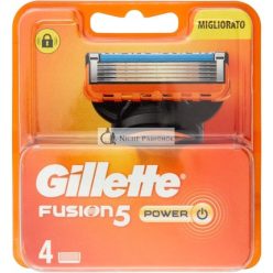   Gillette Fusion5 Power Borotvapengék Csere Antifrikciós Pengékkel