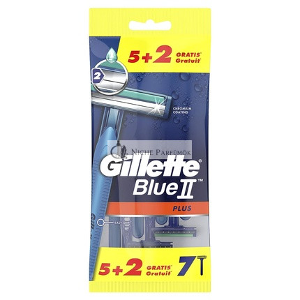 Gillette Einweg-Rasierer Blue II Plus 5 + 2