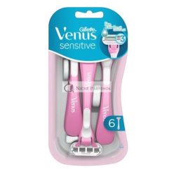 Gillette Eldobható Borotvák Venus Sensitive - 6 Darab