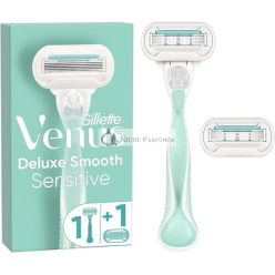   Gillette Venus Smooth Sensitive Női Borotva 3-élű Borotvával és 2 Pótló Éllel