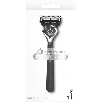 Gillette ProGlide Monochrome Herrenrasierer mit Trimmerklinge - Schwarz