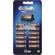 Gillette ProGlide Rasierklingen mit Präzisionstrimmer und 5 Anti-Reibungsklingen