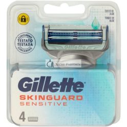   Gillette Skinguard 4er Pack Nachfüllklingen für empfindliche Männerhaut
