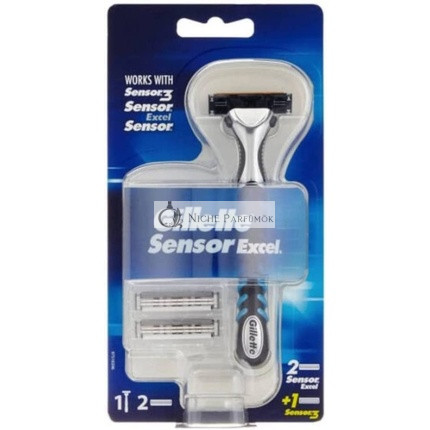 Gillette Sensor Excel Rasierer + 3 Klingen