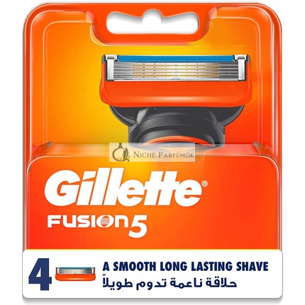 Gillette Fusion5 Rasierklingen für Männer mit 5 Anti-Reibungs-Klingen