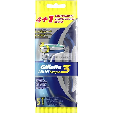 Gillette Blue3 4+1 Einwegrasierer