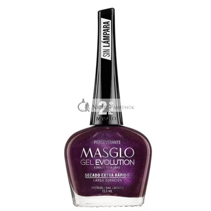 MASGLO GEL EVOLUTION Körömlakk Gél Hatás UV/Led Lámpa Nélkül, 12 napig tartó színmegőrzés