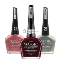   MASGLO GEL EVOLÚCIÓ Körömlakk Gél Hatás - Híres Kiválasztás