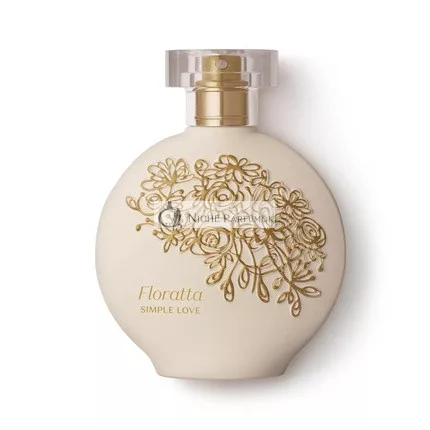 O Boticário Floratta Simple Love Eau de Toilette für Frauen, langanhaltender blumiger Duft, 75 ml