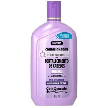 Gota Dourada Haarglätter mit Keratin, 430 ml