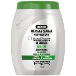 Gota Dourada Újratöltő Maszk Göndör Hajhoz 1 Kg