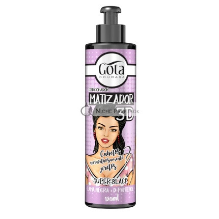 MATIZADOR 3D Super Black, 120ml