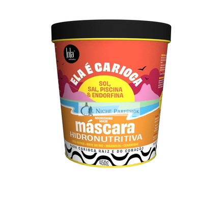Lola Cosmetics She is Carioca Sonnen-, Salz-, Pool- und Endorphin-Hydronährstoffmaske, 450g