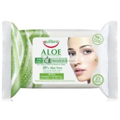 Equilibra Aloe Sminkeltávolító Kendők 25 Darab