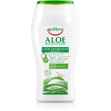 Aloe Vera Sanfte Reinigungsmilch, 200ml