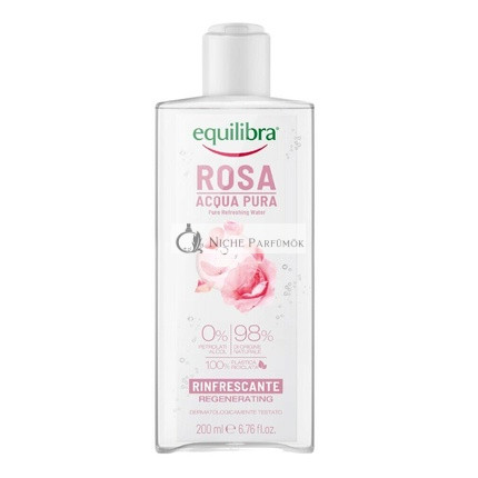 Equilibra Rózsa Tiszta Rózsa Víz Frissítő, 200ml