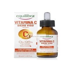   Equilibra Arcápoló Szérum C-vitamin E-vitaminnal, Hialuronsavval és Aloe Verával, 60 ml