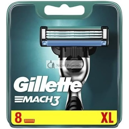 Gillette Mach3 Männer Rasierklinge mit Präzisionsschneidestahl