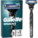 Gillette Mach3 Herren Nassrasierer mit 1 Rasierklinge 3-Klinge - Geschenk für Männer