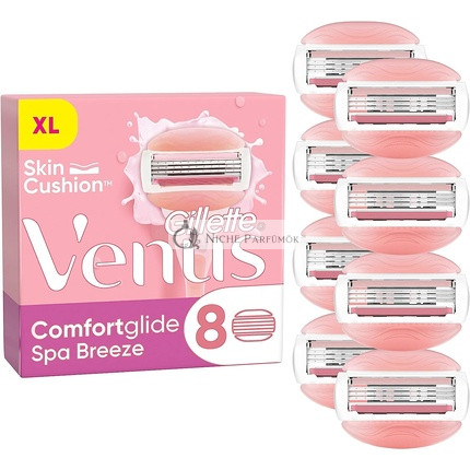 Gillette Venus Comfortglide Spa Breeze Damenrasierklingen 8 Stück
