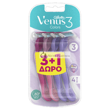 Gillette Venus 3 Farb-Rasierer