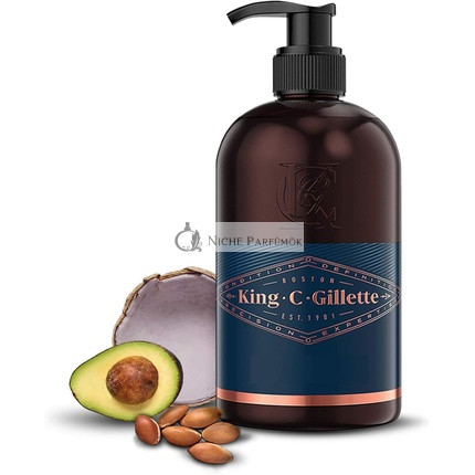 King C. Gillette Szakáll és Arc Tisztító, 350ml