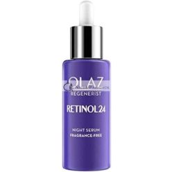   Olay Retinol24 Night Care Serum Illatmentes Retinollal és B3-vitaminnal 40ml