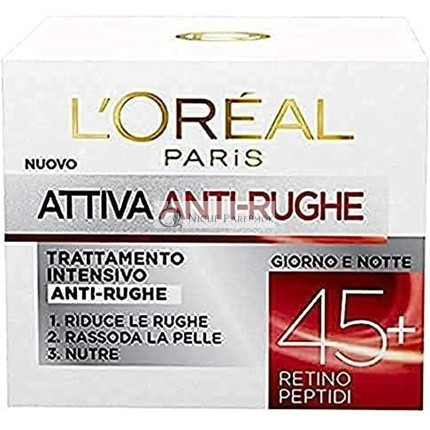 L'Oreal Dermo Expertise Active Vase Ránctalanító Krém 45+, 50ml