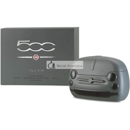 FIAT Fiat 500 Férfi Eau de Toilette Parfüm Gritty és Sparkling Kontrasztokkal, 100ml