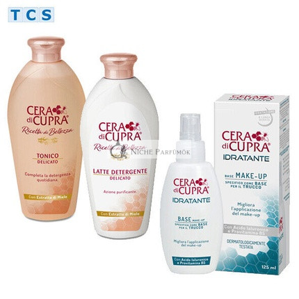 CERA di CUPRA Gesichtsreinigungsmilch für Make-up-Basis 3x Gesichtspflege