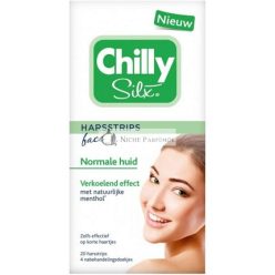 Chilly Silx Gesichts-Wachsstrips für Normale Haut 20 Stück