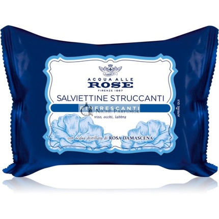 Roberts Acqua Rose Sminklemosó Törlőkendő x 20