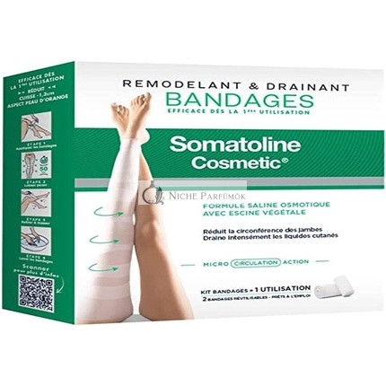 Somatoline Cosmetic Átalakító és Drénáló Készlet - 2 db Takaró