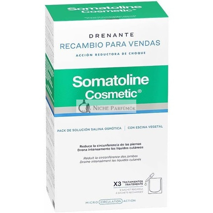Somatoline Cosmetic Átalakító és Drénáló Újratöltő Kötések