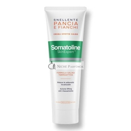 Somatoline Skin Expert Meleg Hatású Karcsúsító Krém a Hasra és Csípőre, 250ml