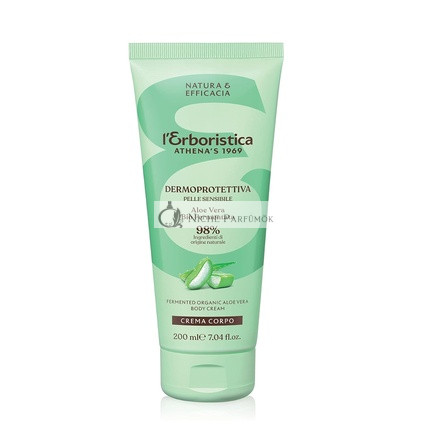 Erjesztett Organikus Testápoló Krém, 200ml, Vegán