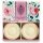 La Florentina Set Mit Zwei Seifen In Geschenkbox Rose des Mai, 120 g
