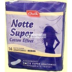 Quik Night Szuper Pamut Hatású Anatómiai