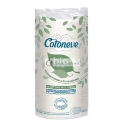   COTONEVE Bio Linie Bio-Baumwolle Maxi Oval Make-up Entferner Pads 50 Stück