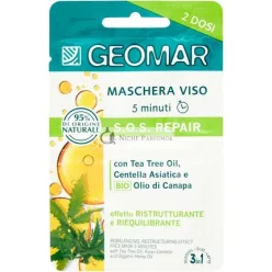 Geomar Gesichtscreme Maske S.O.S. Repair mit Teebaumöl