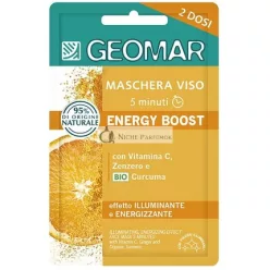 Geomar Energie Boost Vit.C Ingwer und Kurkuma Gesichtsmaske